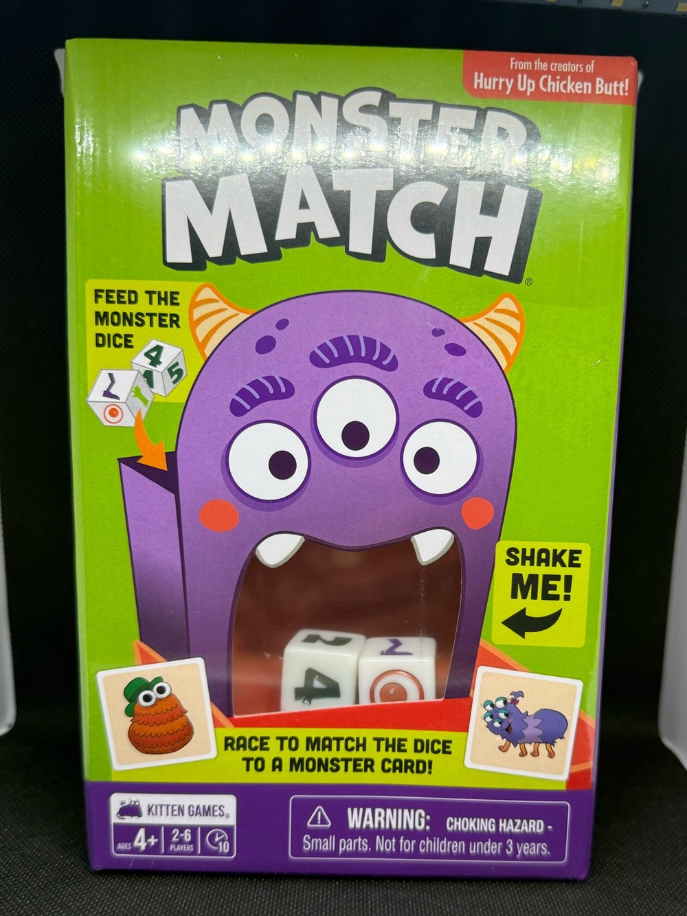 Monster Match Kids Game - Purple by Kitten Games